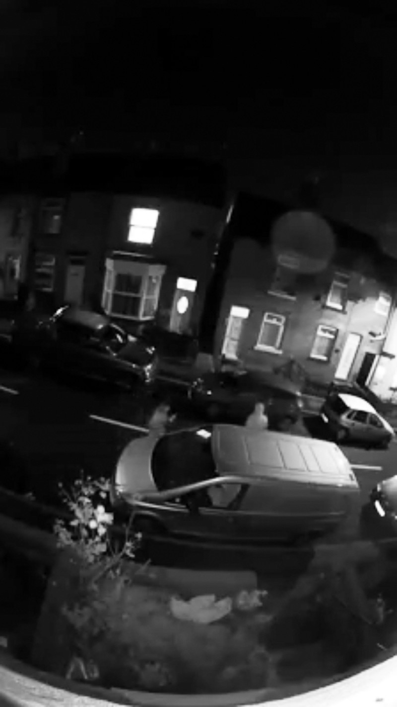 Other image for Woman left shocked as work van torched